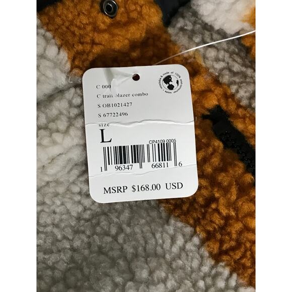 Free People Movement "Hit The Slopes" Printed Fleece Jacket Large - Picture 6 of 8